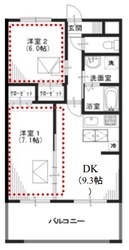 ルネス　ドゥ　エクスアン　プロヴァンスの物件間取画像